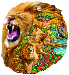 SUNSOUT INC Lion Family 1000 pc Shaped Jigsaw Puzzle