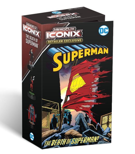 HeroClix Iconix: Death of Superman