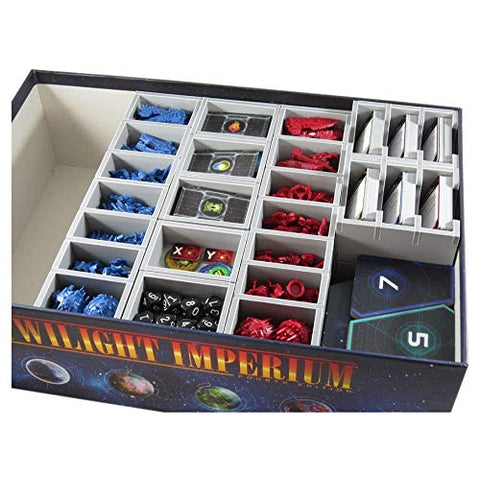 Box Insert: Twilight Imperium 4 with Space for Future Expansions