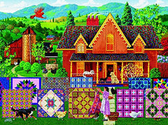 Morning Day Quilt 1000 pc Jigsaw Puzzle