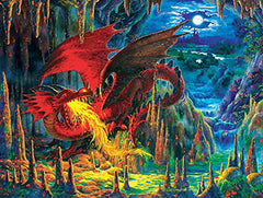 Fire Dragon of Emerald 500 pc Jigsaw Puzzle