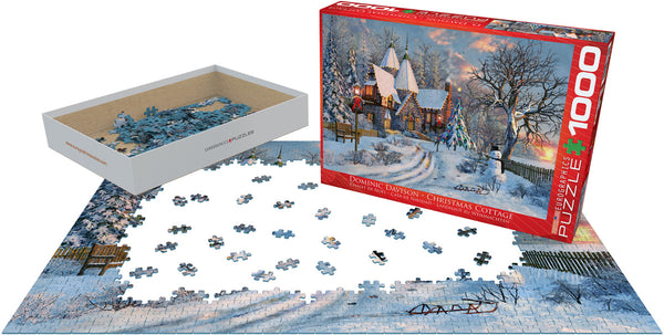 Christmas Cottage 1000 pc Jigsaw Puzzle