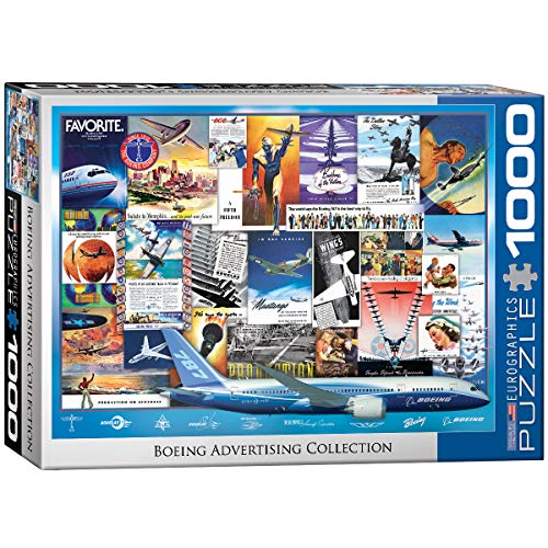 EuroGraphics Boeing Vintage Ads Collection Puzzle (1000 Pieces)