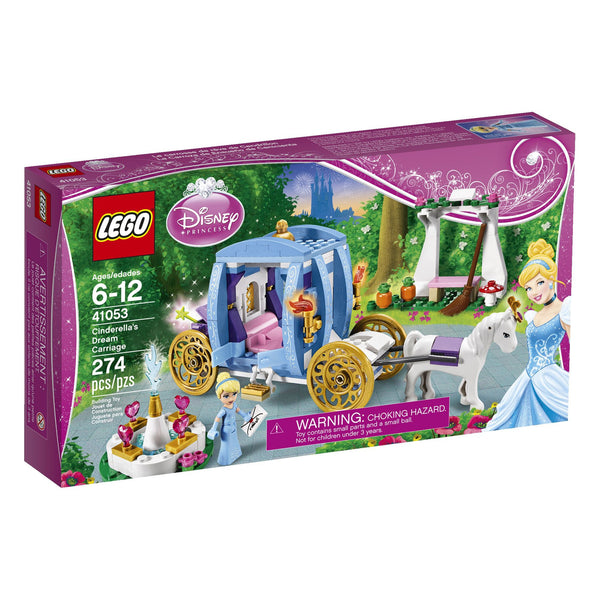 LEGO Disney Princess 41053 Cinderella's Dream Carriage - 274 Pieces - Ages 6 and Up
