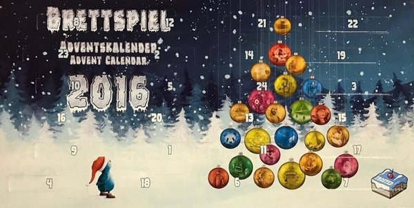 Brettspiel Adventskalender 2016 (Advent Calendar)