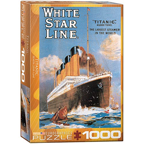Titanic White Star Line 1000 pc Jigsaw Puzzle