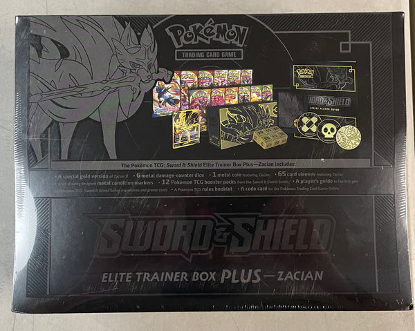 Pokemon Sword & Shield Elite Train Box Plus - ZACIAN