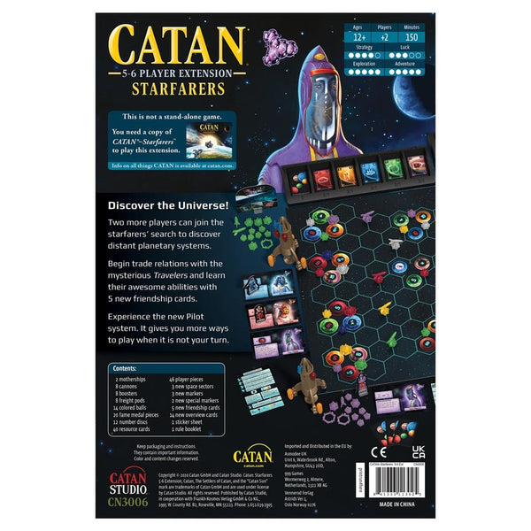 CATAN Starfarers 5-6 Player Extension