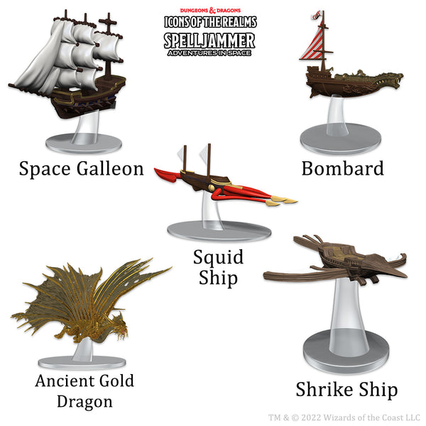 Dungeons & Dragons: Icons of the Realms Ship Scale Welcome to Wildspace