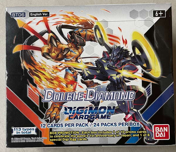 Digimon Card Game - Double Diamond Booster Box BT06