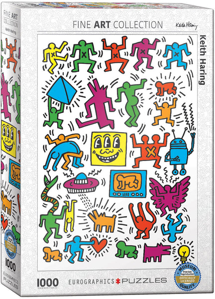 Keith Haring - Collage 1000 pc Jigsaw Puzzle