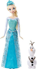Disney Frozen Sparkle Princess Elsa and Olaf Doll Gift Set
