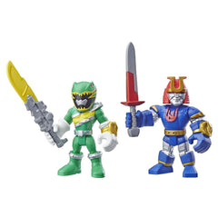 Playskool Heroes Power Rangers Green Ranger and Ninjor