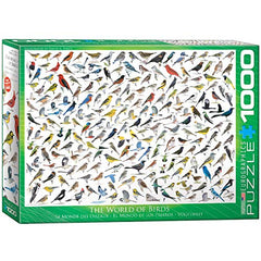 EuroGraphics The World of Birds 1000 pc Jigsaw Puzzle