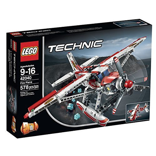 LEGO Technic 42040 Fire Plane Building Kit