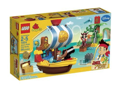 LEGO DUPLO Jakes Pirate Ship Bucky 10514