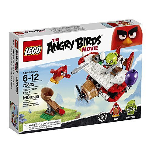 LEGO Angry Birds 75822 Piggy Plane Attack Building Kit (168 Piece)
