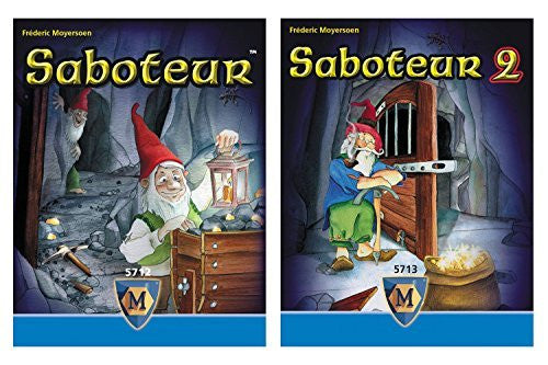 Saboteur & Saboteur 2 Expansion Bundle (Set of 2)