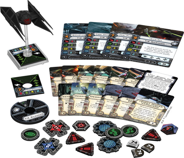 Star Wars X-Wing Miniatures Game: The Last Jedi - TIE Silencer Expansion
