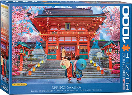 Spring Sakura 1000 pc Jigsaw Puzzle