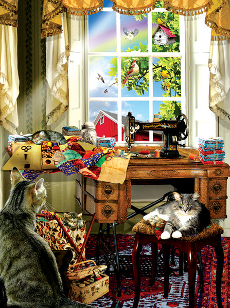 The Sewing Room 1000 piece Jigsaw Puzzle