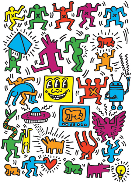 Keith Haring - Collage 1000 pc Jigsaw Puzzle