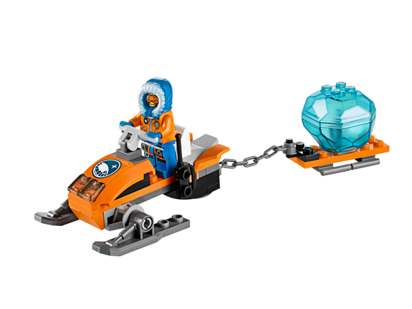 LEGO City Arctic Snowmobile 60032 Building Toy
