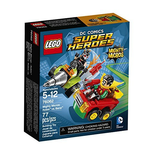 LEGO Super Heroes Mighty Micros: Robin(TM) vs. Bane(TM) 76062