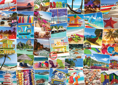 Beaches - The Globetrotter Collection 1000 pc Jigsaw Puzzle