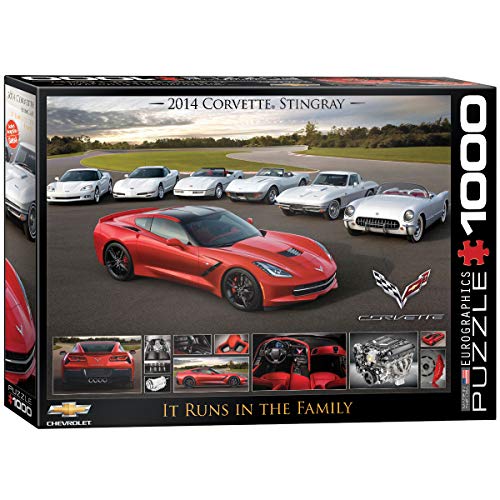 2014 Corvette Stingray: It Runs in the Family Jigsaw Puzzle (1000-Piece)