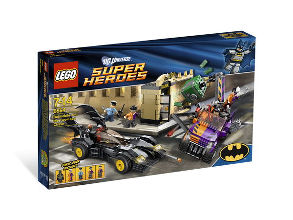LEGO Super Heroes Batmobile and The Two-Face Chase 6864