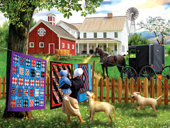 Family Homestead 500 pc Jigsaw Puzzle