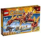 LEGO Chima 70146 Flying Phoenix Fire Temple Building Toy
