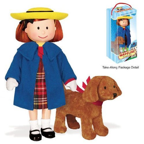 MADELINE POSEABLE DOLL WITH GENEVIEVE SOFT TOY IN BOX