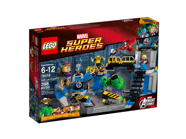 LEGO Superheroes 76018 Hulk Lab Smash