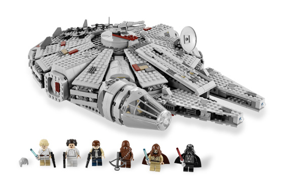 LEGO Star Wars Millennium Falcon 7965 - 1254 Pieces - Ages 9 and Up