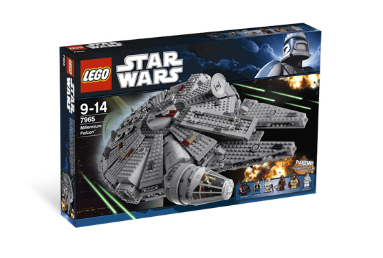 LEGO Star Wars Millennium Falcon 7965 - 1254 Pieces - Ages 9 and Up