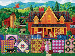Morning Day Quilt 500 pc Jigsaw Puzzle