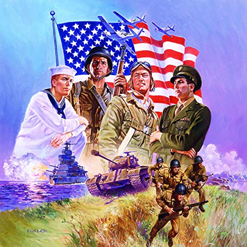 The Armed Forces - America Puzzle - 500 Piece Jigsaw Puzzle