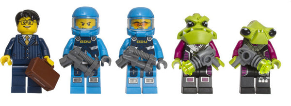 LEGO Alien Conquest Mini Figure 5Pack Set #853301 Battle Pack