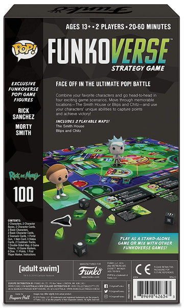 POP! Funkoverse Strategy Game Rick & Morty 100 Expandalone
