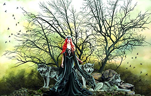 Red Haired Witch 1000 pc Jigsaw Puzzle