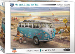 The Love & Hope VW Bus 1000 pc Jigsaw Puzzle