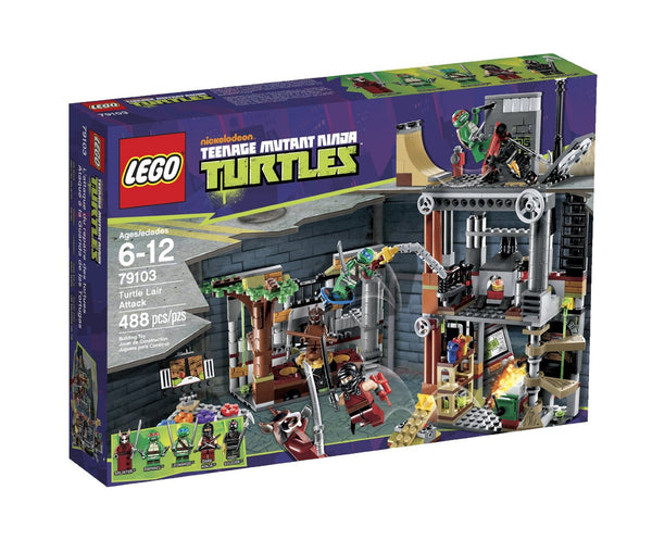 LEGO Teenage Mutant Ninja Turtles Turtle Lair Attack 79103