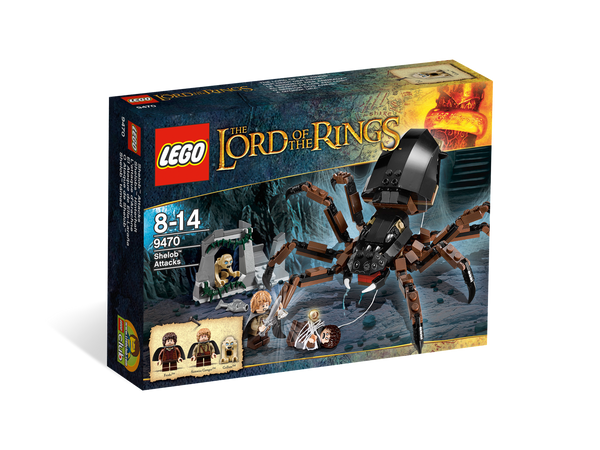 LEGO The Lord of the Rings Hobbit Shelob Attacks (9470)