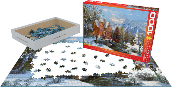 Holiday Lights 1000 pc Jigsaw Puzzle