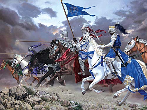 Knights Charge 1000 pc Jigsaw Puzzle