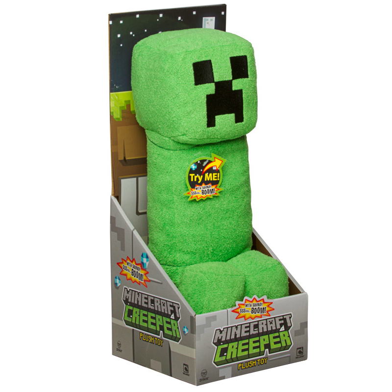 Large creeper outlet plush