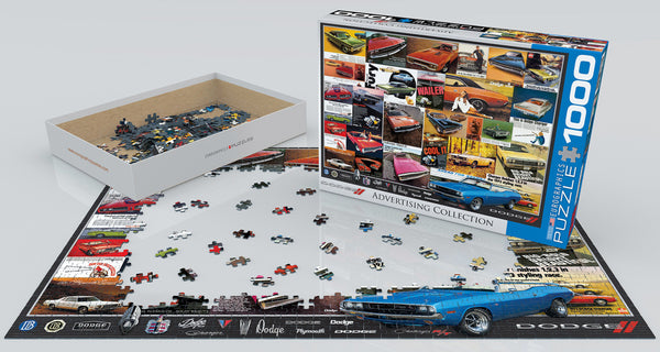 Dodge Advertising Collection 1000 pc Jigsaw Puzzle