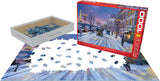 Christmas Eve in Paris 1000 pc Jigsaw Puzzle